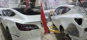 Tesla Paint Body Shop in Richmond Hill, Ontario