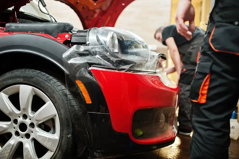 at-the-detailing-vehicle-workshop مراکز برتر صافکاری و نقاشی خودرو