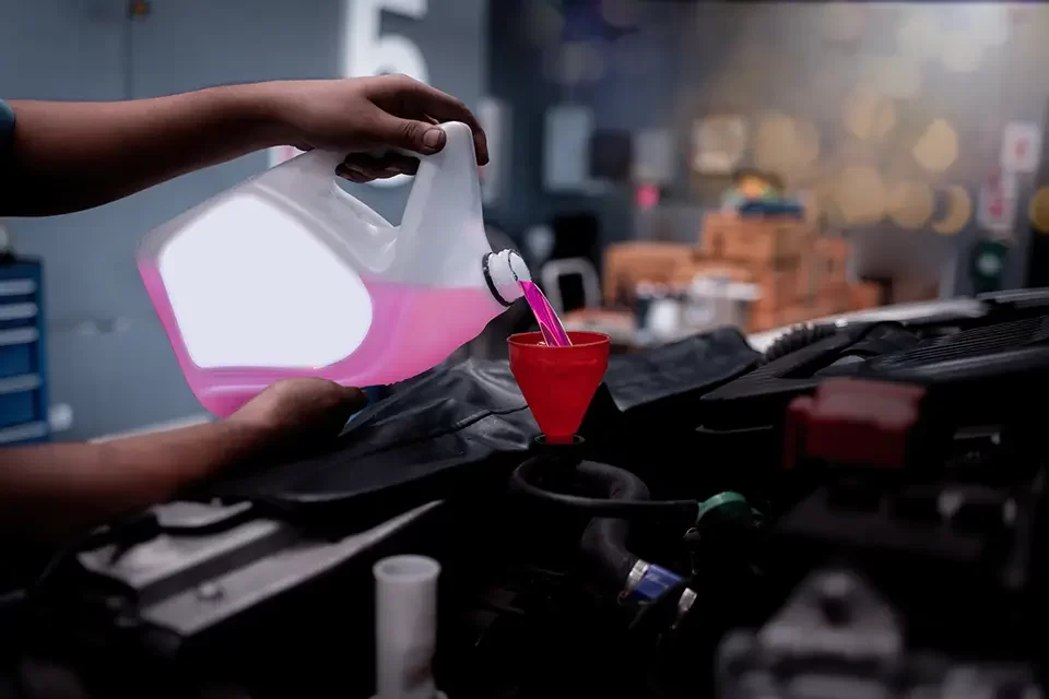 car-mechanic-open-car-hood-repairs-system-checking Factors Affecting Brake Fluid Exchange Cost